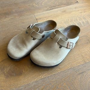 Birkenstock Boston Clog - Taupe